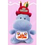 ORSO 30CM CAPPELLO COMPLEANNO