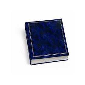 ALBUM FOTO 40 FOGLI 25X30 LEBEZ BLU