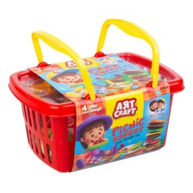 CESTA PIC NIC CON PLASTILINA E FORMINE