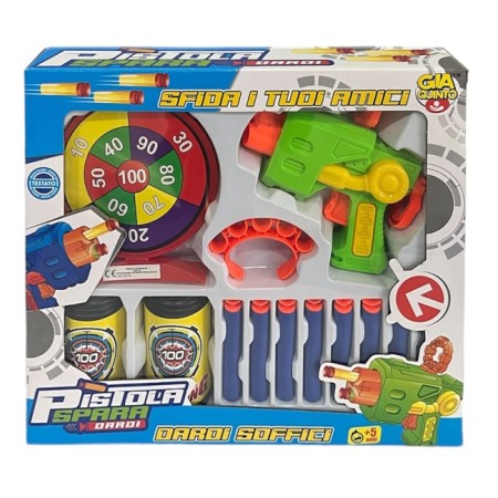PISTOLA SPARA DARDI