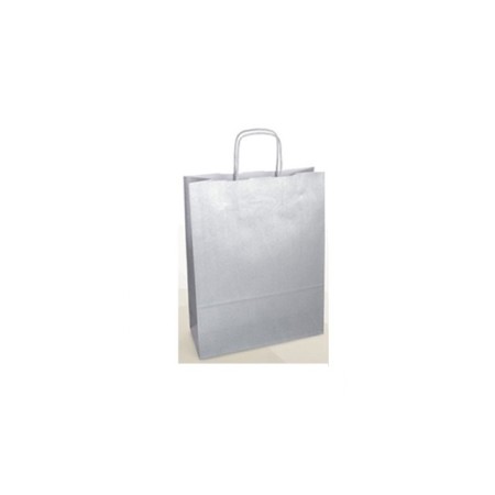 BUSTE SACCHETTI 22X10X29 ARGENTO