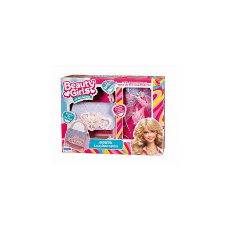 SET BORSETTA BAULETTO E ACCESSORI CAPELLI