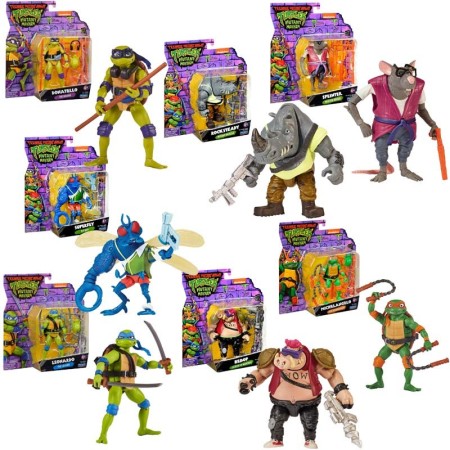 PERSONAGGI TURTLES CM.23