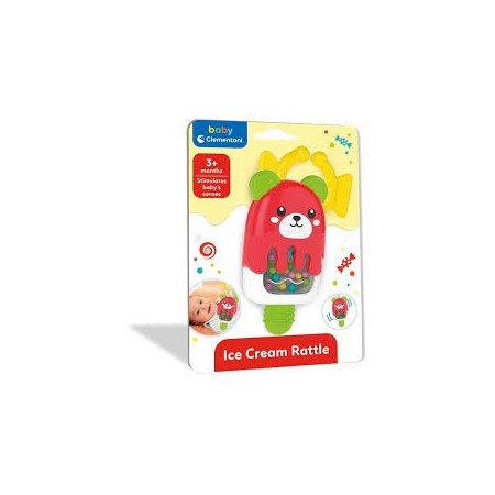 SONAGLINO ICE CREAM RATTLE