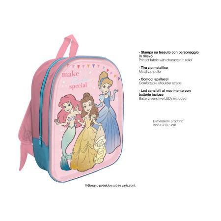 ZAINI ASILO LED 3D PRINCIPESSE