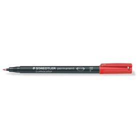 PENNARELLI LUMOCOLOR PUNTA F 10PZ ROSSO
