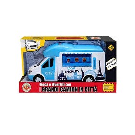 CAMION FAST FOOD C/FRIZIONE LUCI E SUONI