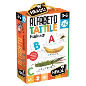 HEADU ALFABETO TACTILE MONTESSORI