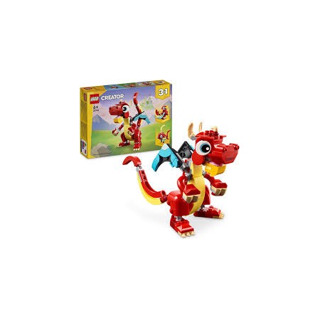 LEGO DRAGO ROSSO