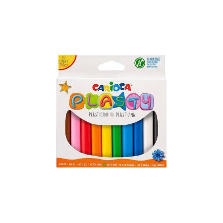 PLASTILINE PLASTY GR.200 PZ.10