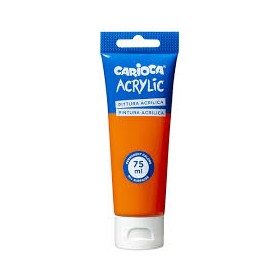 COLORI ACRILICI TUBETTO ML.75 ARANCIO PZ.6