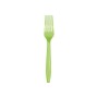 FORCHETTE IN PLASTICA VERDE CHIARO PZ.24