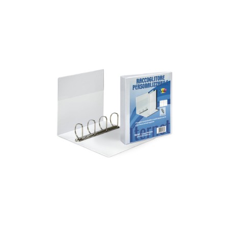RACCOGLITORI 4 ANELLI PERS. 25MM BLU