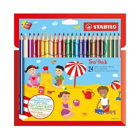 PASTELLI MAXI STABILO X24 C/TEMPERINO