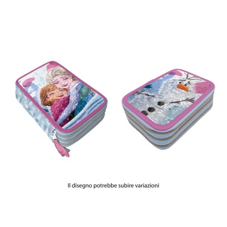 CORREDI 3 ZIP GIOTTO TURBOCOLOR REVERSIBILE FROZEN