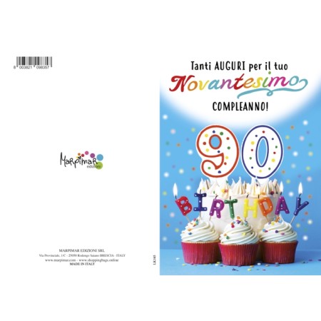 BIGLIETTI MARPIMAR 90 ANNI