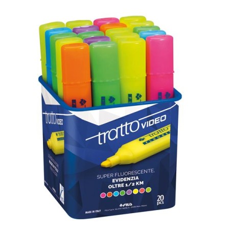 EVIDENZIATORI TRATTO ASS. BICCH. PZ 20
