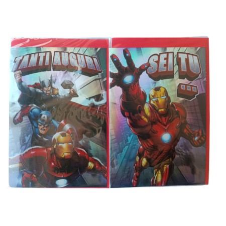 BIGLIETTI MARPIMAR AVENGERS METAL