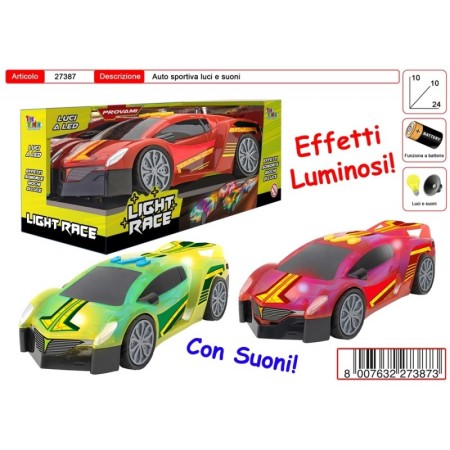 AUTO FUORISTRADA CON LUCI E SUONI