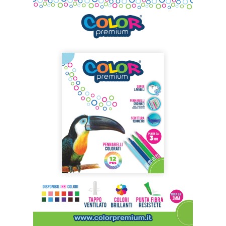 PENNARELLI COLOR PREMIUM X12