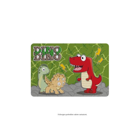TOVAGLIETTA RIPIEGABILE DINOSAURI