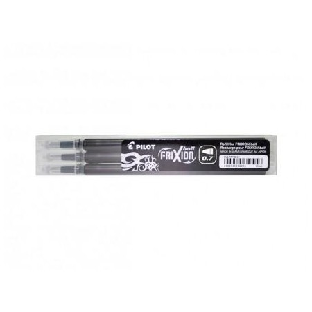 REFIL NERI PILOT X FRIXION PZ 3(PREZZO X SINGOLO REFIL)