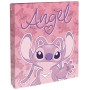 CARPETTE ANELLI A4 STITCH ROSA