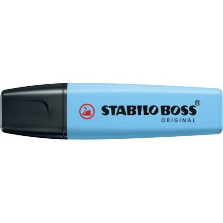EVIDENZIATORI STABILO PZ 10 AZZURRO CIELO PASTEL