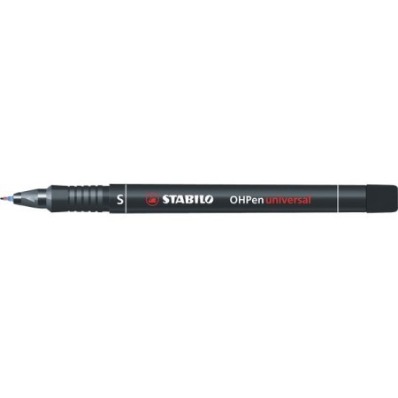 PENNARELLI OHP PEN STABILO NERI P. SOTT. PZ 10