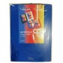 PORTA BLOCCO SINGOLO CON MOLLA A4 BLU