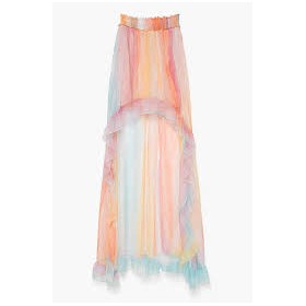 NET SKIRT FOULARD 3PZ
