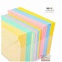 BIGLIETTI E BUSTE F.4 7X11 COLORI ASSORTITI LIGHT
