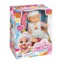 BAMBOLA BEBE' BELLISSIMA PAPPA E BIBERON CM.30