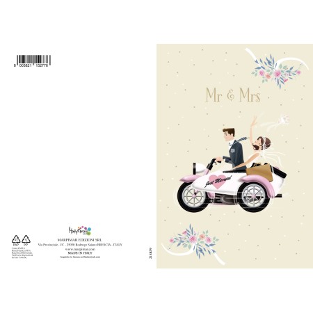 BIGLIETTI MARPIMAR P/TA SOLDI MATRIMONIO