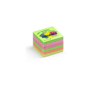 MEMOIDEA NOTES 75X75 NEON