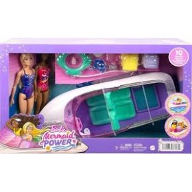 BARBIE CON MOTOSCAFO