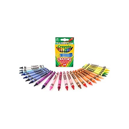 PASTELLI A CERA X 24 CRAYOLA