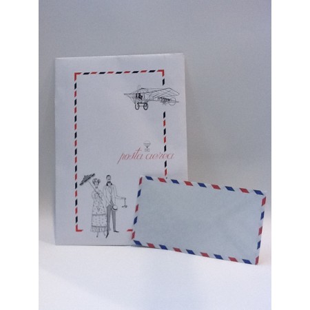 BUSTE 10/10 AEREA AMER. RIG. BLASETTI