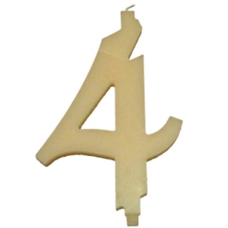 CANDELE MAXI AVORIO N 4