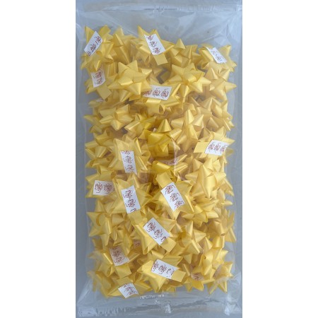 BUSTE FIOCCHI 10MM GIALLO OCRA 100PZ