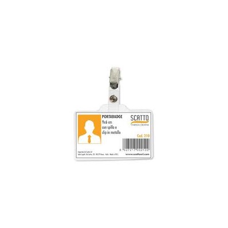 PASS C/SPILLA CLIP SCATTO 210