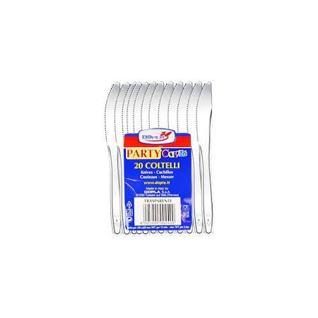 COLTELLI TRASPARENTI PZ.20