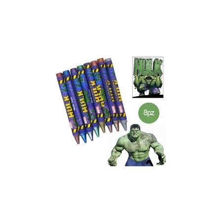 PASTELLI CERA X 8 HULK