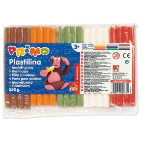 PLASTILINE CONF.10 PAN. X 55 GR. COL. ASS. CMP