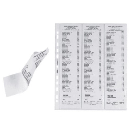 BUSTE PORTA SCONTRINI FISCALI 10PZ. FAVORIT (PREZZO PER SINGOLA BUSTA)