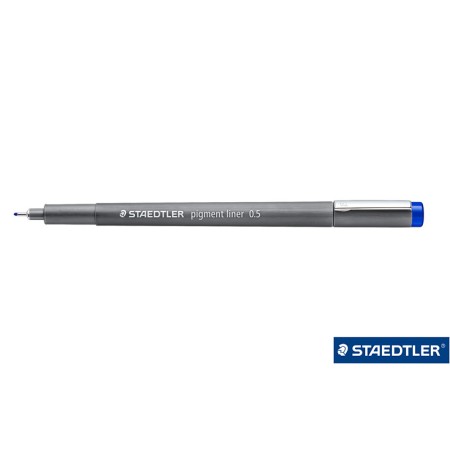 BIRO PIGMENT LINER 05 STAEDTLER BLU