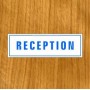 TARGHETTE ADESIVE RECEPTION (PREZZO X CONFEZIONE DA 5)