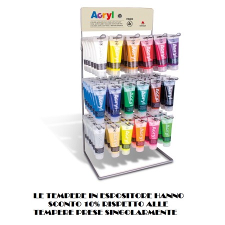ESPOSITORE TEMP. ACRILICA 75ML 108PZ