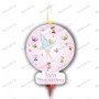 CANDELE FLAMBE BUON COMPLEANNO