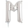 MYLAR 41CM POLLICI ARGENTO M